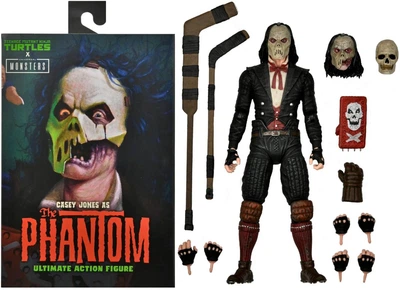 Коллекционная фигурка Кэйси Джонс Призрак Оперы Universal Monsters Casey Jones as The Phantom Ultimate, 18 см
