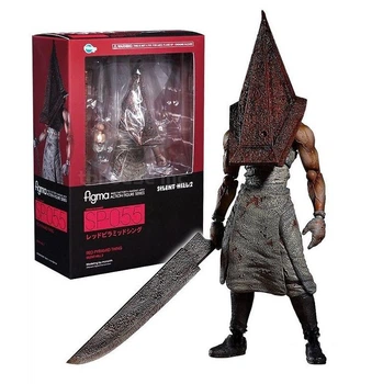 Коллекционная экшн-фигурка Пирамидоголовый из Сайлент Хилл (Red Pyramid Thing Silent Hill 2), 15см