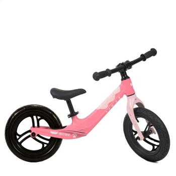 Беговел CROSSER Magnesium Balance 12" двухколесный EVA розовый (BB12PN)
