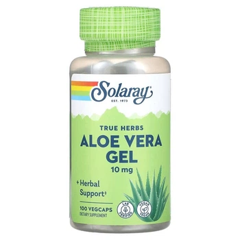 Концентрат гелю Алое Вера Solaray (Aloe Vera Gel Concentrate) 100 капсул SOR00120