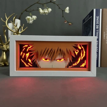 Багатошаровий Нічник лампа аніме Куросакі Ічіго Бліч світильник Bleach RGB