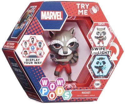 Фигурка Wow! Stuff Pods Marvel Rocket Raccoon 15 см (5055394020900)