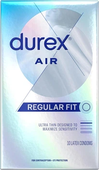 Durex Air Condoms з натурального каучукового латексу