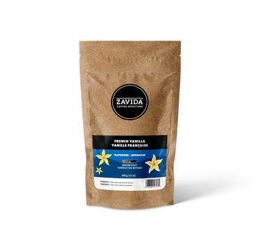 Кава Zavida French Vanilla "Французька Ваніль" Обсмаження Середньо-темне 340г (мелена)
