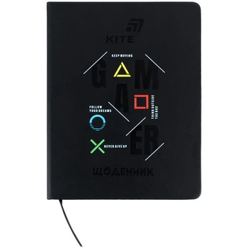 Щоденник шкільний Kite Gamer тверда обкладинка (K26-264-1)