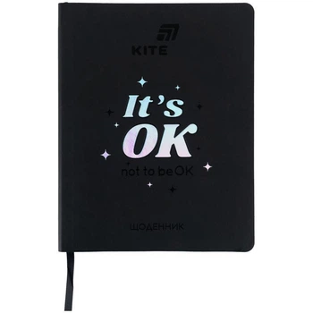 Щоденник шкільний Kite It's OK м'яка обкладинка (K26-283-5)
