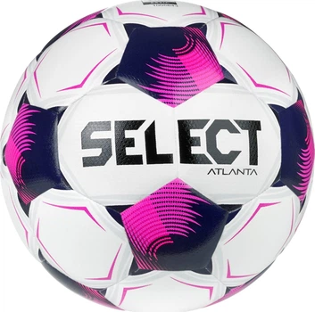 М'яч футбольний Select FB Atlanta Fifa v26 Білий, Рожевий 4 (057598-011 4)