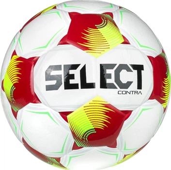 М'яч футбольний Select FB Contra v26 Білий, Червоний 4 (085417-012 4)