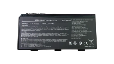 Аккумулятор для ноутбука Усил. MSI BTY-M6D GT60 11.1V Black 7800mAh OEM (012607)
