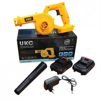 Аккумуляторная воздуходувка UKC Professional Tools для уборки листьев 10291