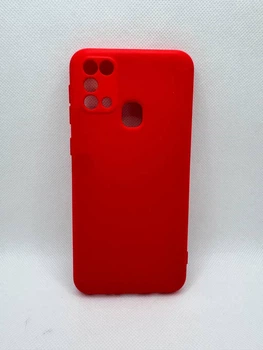 Силиконовый чехол Silicone Cover Full My colors для Samsung Galaxy M31 Красный