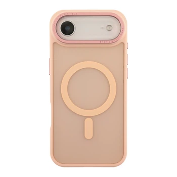 Чохол Premium TPU+PC Goldencis Matte with MagSafe для iPhone 17 Air Pink