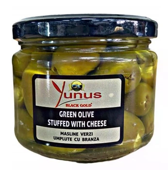Оливки зеленые с сыром Yunus Green Olive Stuffed with Cheese