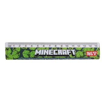 Линейка Yes Minecraft 370692 15 см Разноцветный shop (5056574463906)
