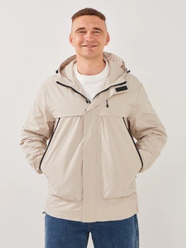Куртка однотонная мужская GENUA G01201-0009 M Светло-бежевый shop (2000999396397)