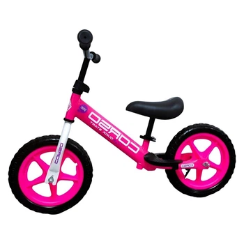 Велобіг дитячий Corso Sprint Ju- SQ-31812 /31821, рожевий, колеса 12" EVA, підніжка