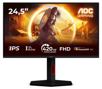 Монiтор 24.5" AOC 25G4KUR