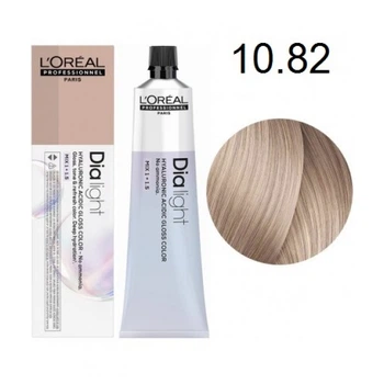 Краска L'Oreal Professionnel Dia Light (Mocha & Brown Series) - 10.82 Мол. коктейль очень светл.блонд перлам. мокка-60мл.
