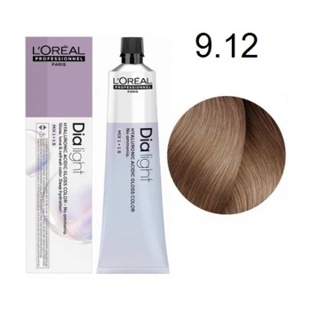 Краска L'Oreal Professionnel Dia Light (Pearl Series) - 9.12 Очень светлый блондин пепельный перламутровый-60мл.