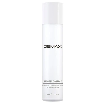 Ночной крем для сухой, чувствительной и куперозной кожи корректор Anti-Couperose Demax Anti-Redness Cream Rich Night Refine 50 мл