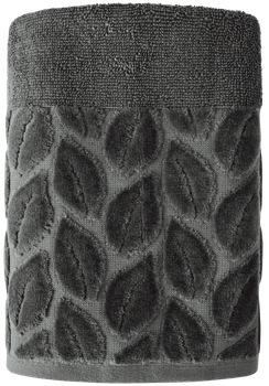 Рушник SOHO для ванної 50х90 см Leaves Dark Gray