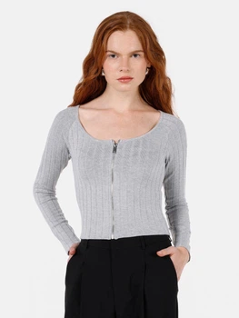 Кардиган женский Colin's CL1072719MGA XS Gray (8684112471761)