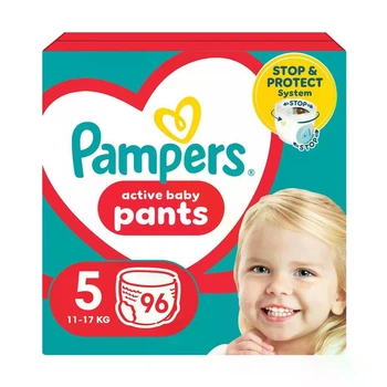 Подгузники-трусики Pampers Active Baby Pants размер 5 (11-17 кг) 96 шт