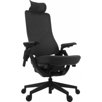 Офисное эргономичное кресло GT Racer B-6314 Fabric Dark Gray/Black