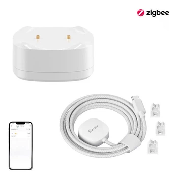 Комплект датчик затоплення ZigBee Sonoff SNZB-05P + Кабель WLDC200 (SNZB-05PC)