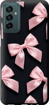 Чохол-накладка (панель) на Samsung Galaxy M13 M135 Coquette Ribbons Dark Coquette (6767b-2765)