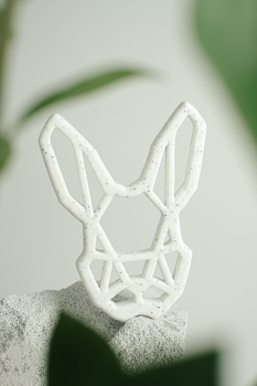 Силіконовий прорізувач гризунець One Teeth Two Rabbit білий