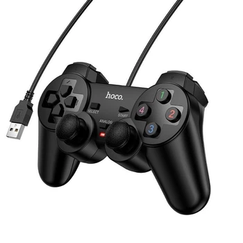 Геймпад HOCO GA3 Fast link (PC) USB cable 1.5m черный