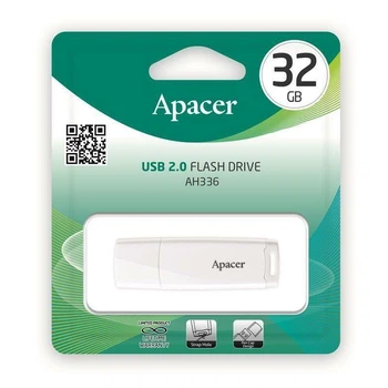 Флеш память 32Gb Apacer AH336 White (59636)
