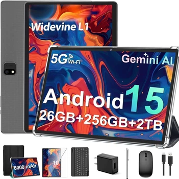 Планшет 11" Relndoo P80 (6+18)/256Gb 8 ядер Android 15 8000 mAh Серый (101664180)
