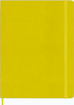 Notes Moleskine Classic Silk XL Żółty w linie 19 x 25 cm 192 strony (8056598853056)