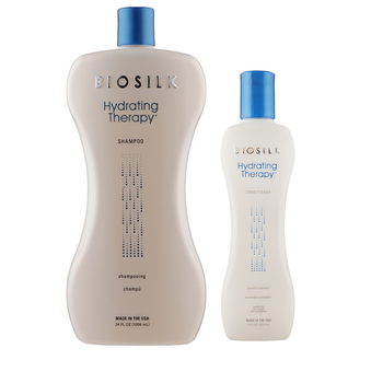 Набор для увлажнения и защиты волос BioSilk Hydrating Therapy Шампунь 1006 мл + Кондиционер 207 мл