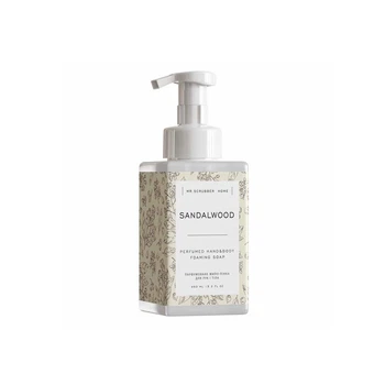 Парфюмированное мыло-пенка для рук и тела Mr.SCRUBBER Perfumed Hand & Body Foaming Soap Sandalwood 450 мл с пряно-древесным ароматом для мягкого очищения и ухода за кожей
