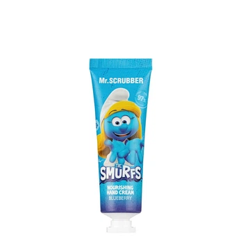 Детский питательный крем для рук Mr.SCRUBBER The Smurfs Nourishing Hand Cream Blueberry с ароматом черники 30 мл