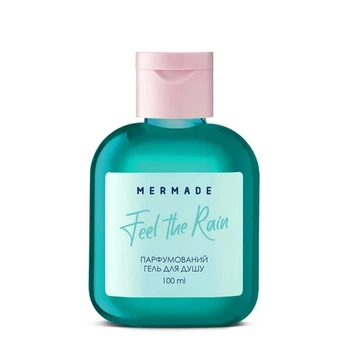 Парфюмерный гель для душа Mermade Feel The Rain для очищения кожи тела с цитрусово-пряным ароматом 100 мл