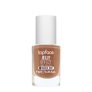 Лак для нігтів topface Jelly Effect Nail Polish швидковисихаючий PT110 , 93 Світло-теракотовий