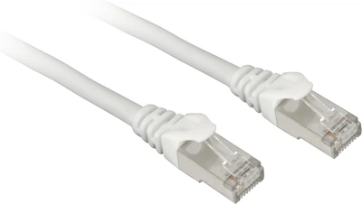 Patchcord Sharkoon Cat 7a SFTP 3 m White (4044951029426)