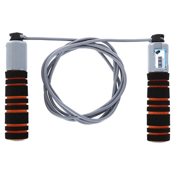 Скакалка со счетчиком BODY SCULPTURE SXBK-690EO-B Черный-оранжевый