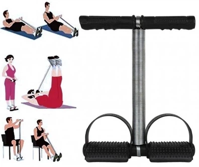 Тренажер для тела Tummy Trimmer, пружинный эспандер для пресса, ног и спины для дома