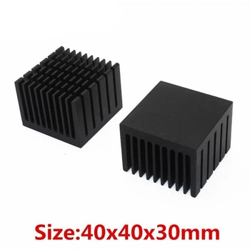 Радиатор игольчатый RAD-40x40x30-BLACK - 654594