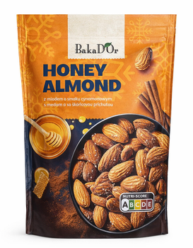 Миндаль BakaDor Honey Almond с медом и корицей 100 г