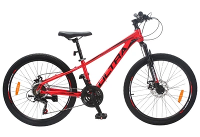 Велосипед CrossBike 24" Ultra 2026 Рама 12,5" red-black