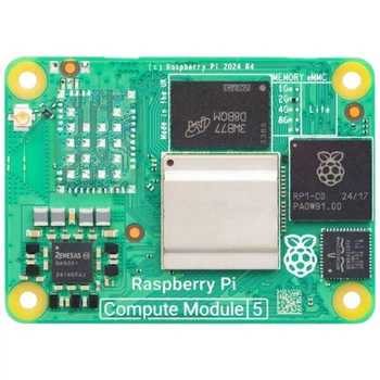 Мини-компьютер Raspberry Pi Compute Module 5 (CM5) 2ГБ RAM/0ГБ LITE - 621396