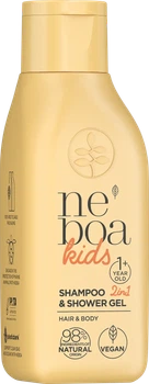 Шампунь і гель для душу Neboa KIDS 2в1 – волосся і тіло (міні) 100 мл (5903794190689)