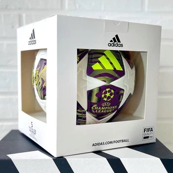 М'яч футбольний Adidas Champions League Finale 2026 Budapest в коробці Розмір 5