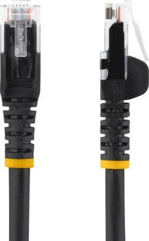 Patchcord Startech Snagless U/UTP Cat 6 15 m Black (N6LPATCH15MBK)
